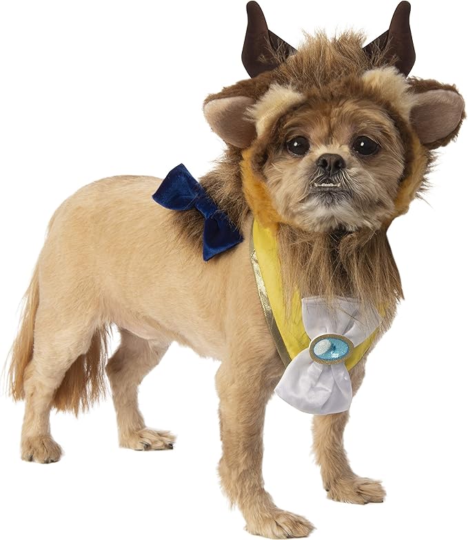 Rubie's Disney Beauty & The Beast Pet Costume Accessory Set, Small/Medium