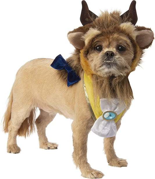 Rubie's Disney Beauty & The Beast Pet Costume Accessory Set, Small/Medium