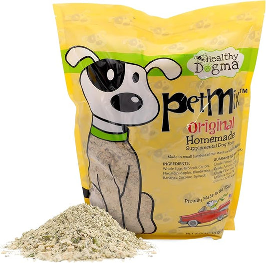 Healthy Dogma - Original PetMix - Grain-Free Human-Grade Food for Small and Large Breeds - for Dogs with Allergies (10 lbs)
