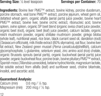 Standard Process - Canine Hepatic Support - Liver Metabolism Support for Dogs - 30 Grams