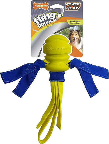 Nylabone Power Play Dog Fetch Toys Fling-a-Bounce Medium (1 Count)
