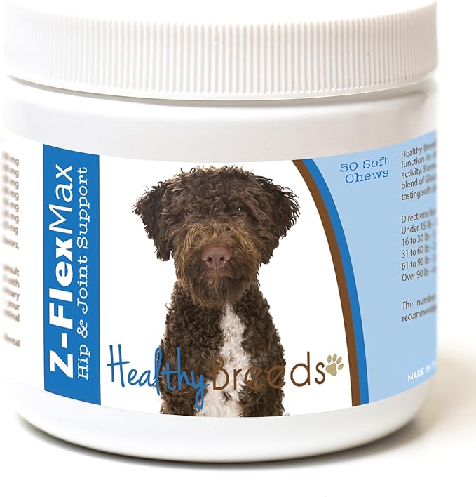 Healthy Breeds Lagotti Romagnoli Z-Flex Max Hip and Joint Soft Chews 50 Count