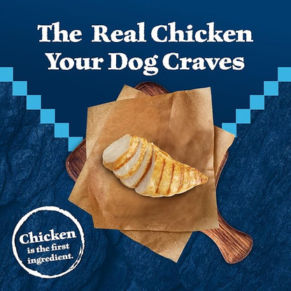 Blue Buffalo Wilderness Large Breed Adult Dry Dog Food With Real Chicken Plus Wholesome Grains, High-Protein Recipe, Made in the USA with Natural Ingredients, Chicken, 24-lb. Bag