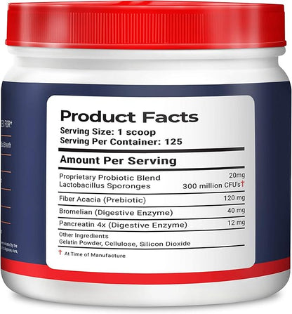 Digestive Enzymes and Probiotics for Dogs, Cats, Rabbits and More to Boost Immunity, Relieve Allergies, Reduce Doggy Breath, Reduce Diarrhea and Gas, and Promote Regular Bowel Movements