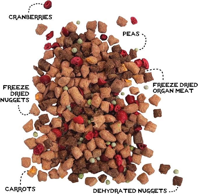 Simple Food Project The Freeze Dried Raw Dog Food Topper Featuring Only 16 Organic Human Grade Ingredients [3 Pack Variety - 1oz Samples]