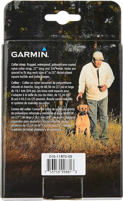 Garmin 3/4-Inch Red Collar Strap for Garmin Delta Series