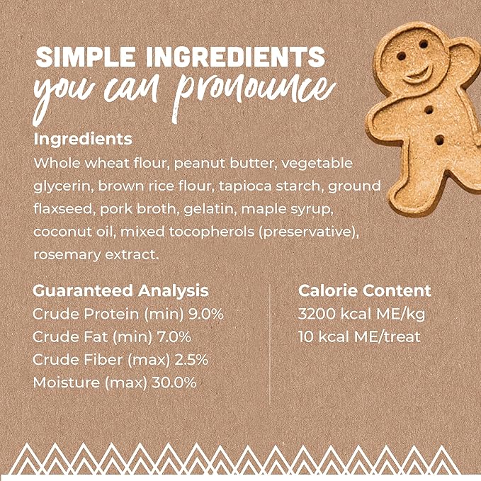 Buddy Biscuits 8 oz Bag of Softies Soft & Chewy Dog Treats, Made with Peanut Butter (Pack of 3)