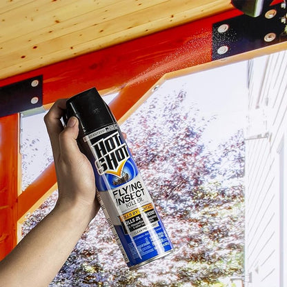 Hot Shot Flying Insect Killer3 (Aerosol) (Pack of 12) 15 oz