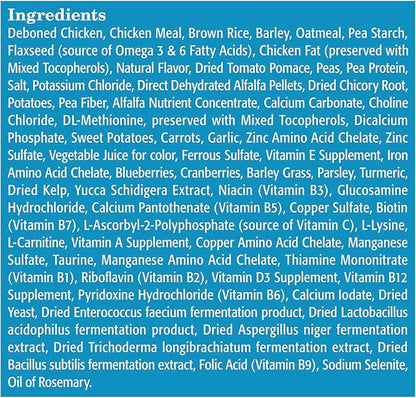 Blue Buffalo Life Protection Formula Natural Adult Small Bite Dry Dog Food, Chicken and Brown Rice 30-lb