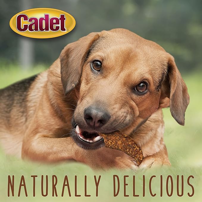 Cadet Gourmet Duck Jerky Dog Treats - Healthy & Natural Duck Dog Training Treats for Small & Large Dogs - Inspected & Tested in USA (14 oz.)