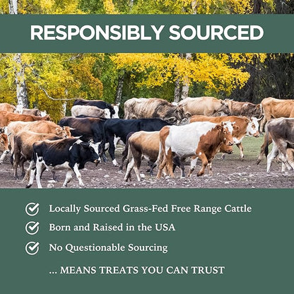 K9 Connoisseur Low to Odor Free Slow Roasted Beef Lung Dog Treats Made in USA, One Ingredient Dog Treats & All Natural Dog Treats, Grain Free Dog Treats for All Breeds & Sizes - 2.5 Pounds