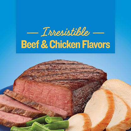 Kibbles 'N Bits Original Savory Beef & Chicken Flavors Dry Dog Food, 16 Pound Bag