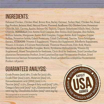 Merrick Healthy Grains Freeze Dried Raw Coated Kibble, Natural High Protein Puppy Food, Chicken and Brown Rice - 10.0 lb. Bag