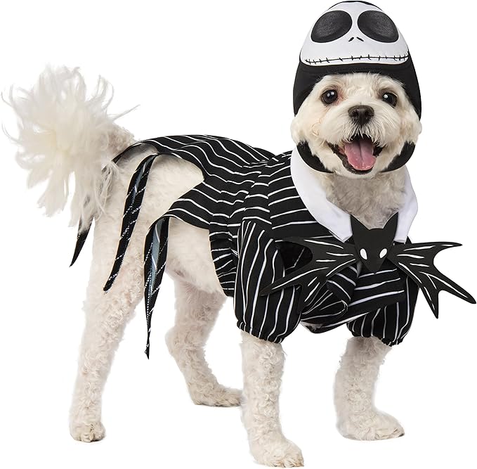 Rubie's Disney: Nightmare Before Christmas Pet Costume, Jack Skellington, Small (200184_S)