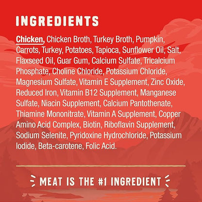 Stella & Chewy's Wild Red Wet Dog Food Chicken & Turkey Stew High Protein Recipe, 10 Ounce (Pack of 6)