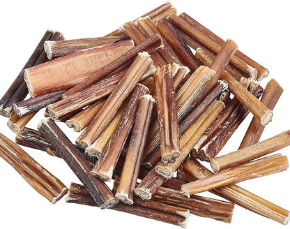 EcoKind Pet Treats All-Natural Premium 4 Inch Bully Sticks for Dogs | 16 Oz. Bag | Delicious Protein Rich Dog Chews