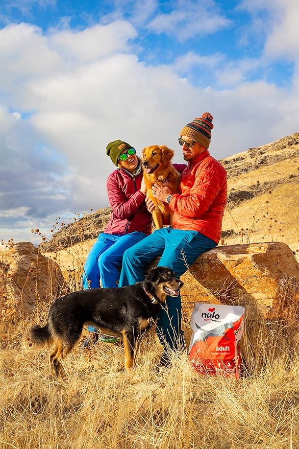 Nulo Frontrunner Dry Dog Food for Adult Dogs - Grain Inclusive Recipe with Chicken, Oats, and Turkey - All Natural Pet Foods with High Taurine Levels - Animal Protein for Lean Strong Muscles