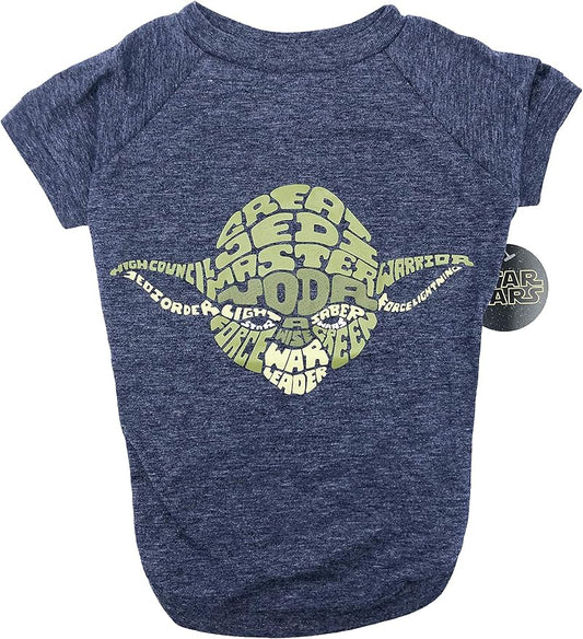 Star Wars for Pets Yoda Wisdom Dog Tee | Dog Shirt for Large Dogs | Size Large | Soft, Cute, and Comfortable Dog Clothing and Apparel, Cute Dog Clothes