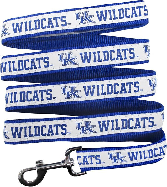Pets First Collegiate Pet Accessories, Dog Leash, Kentucky Wildcats, Small
