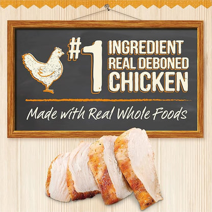 Merrick Kitchen Comforts Healthy and Natural Canned Adult Dog Food with Gravy, Chicken Casserole with Rice - (Pack of 12) 12.7 oz. Cans