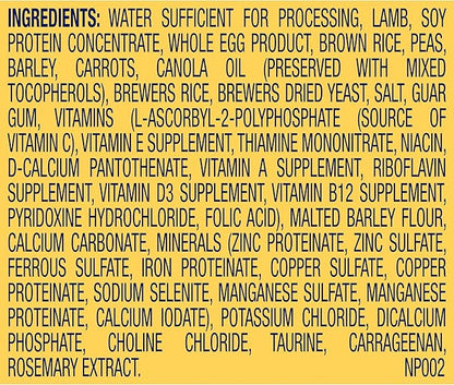Nature’s Recipe Stew Lamb, Rice & Barley Recipe Wet Dog Food, 13.2 oz. Can, 12 Count