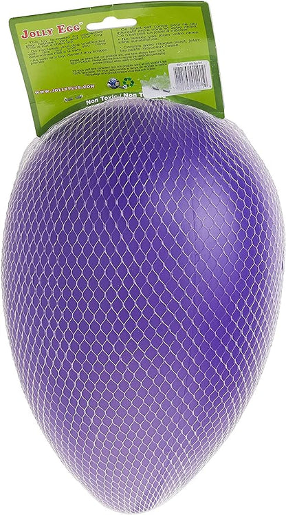 Jolly Pets Jolly Egg Dog Toy, 12 Inches/Large, Purple