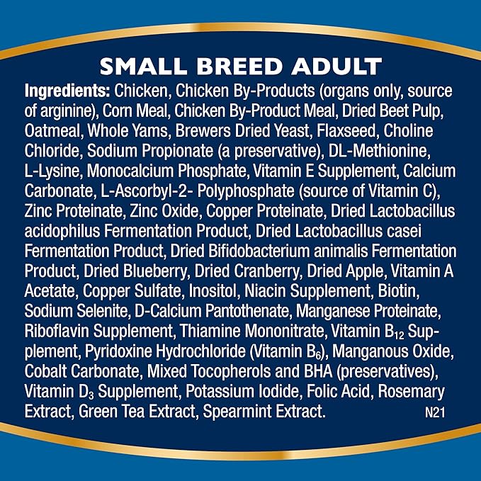 Bil Jac Small Breed Select Dry Dog Food, 6 lb