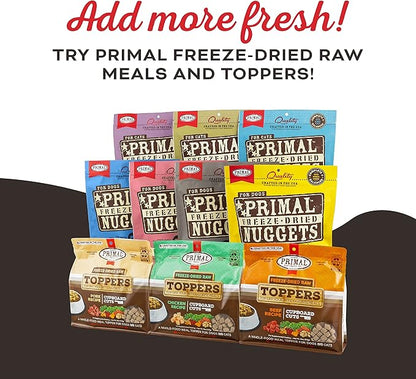 Primal Beef Jerky Dog Treats Made with Beef Bone Broth for Dogs, FriendChips Matter Chewy Dog Treat, 4 oz (Pack of 2)