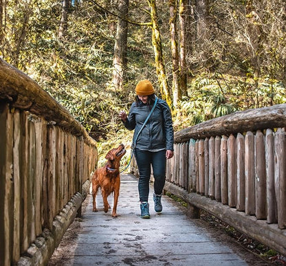 Kurgo 6 in 1 Quantum Leash, Hands Free Leash for Dogs, Running Belt Lead, Crossbody & Waist Belt Style, Reflective, Carabiner Clip, for Training, Hiking, or Jogging, 4 colors