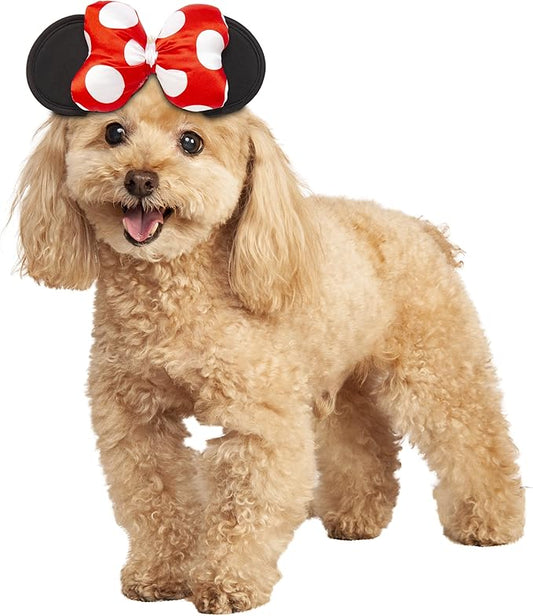 Rubie's Disney: Mickey & Friends Pet Costume Accessory, Minnie Mouse, Small/Medium (200168_S/M)