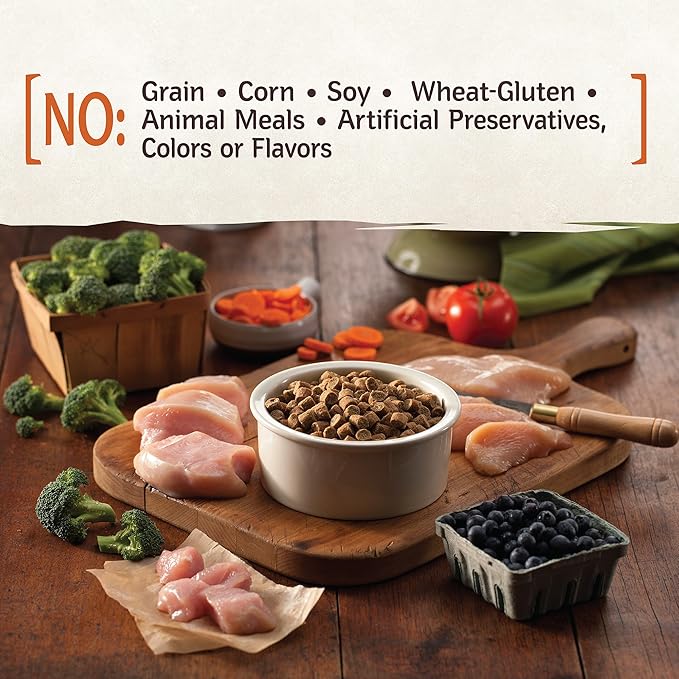 Wellness CORE Natural Grain Free Bowl Boosters Tender Dog Food Mixer Or Topper (Turkey & Chicken Recipe, 2-Pound Bag)