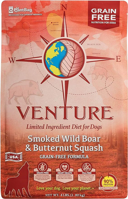 Venture Smoked Wild Boar & Butternut Squash Limited Ingredient Dry Dog Food