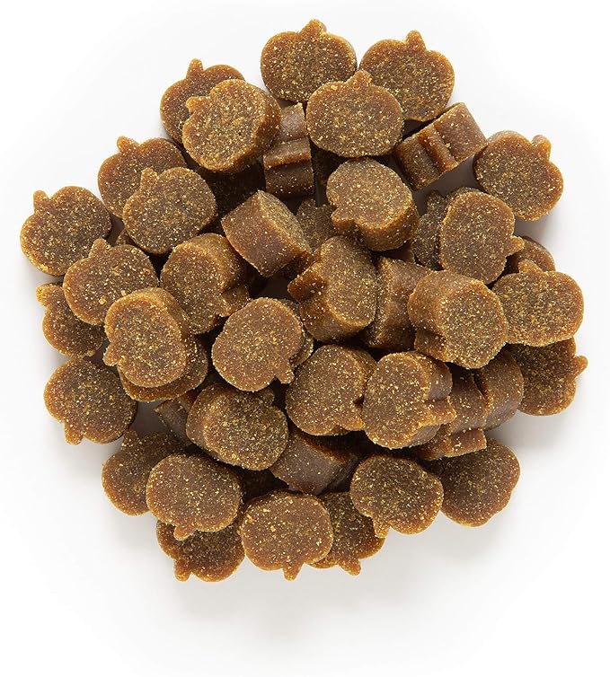 Zukes Mini Naturals Pumpkins Dog Training Treats Turkey and Pumpkin Recipe, Soft Dog Treats