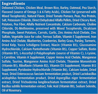 Blue Buffalo Life Protection Formula Natural Adult Dry Dog Food, Chicken and Brown Rice 30-lb