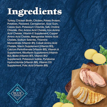 Blue Buffalo Wilderness High Protein, Natural Adult Wet Dog Food, Duck & Chicken Grill 12.5-oz cans (Pack of 12)