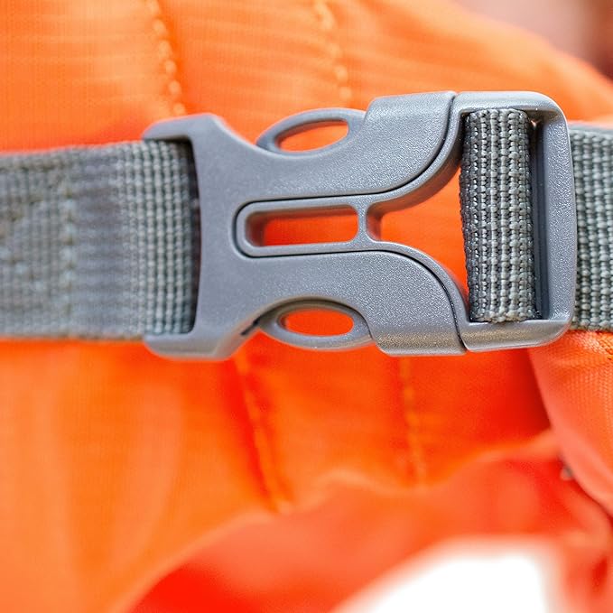 Outward Hound Granby Splash Orange Dog Life Jacket, XS