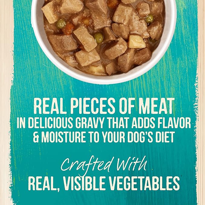 Merrick Grain Free Wet Dog Food Wilderness Blend - (Pack of 12) 12.7 oz. Cans