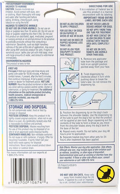 Hartz UltraGuard Pro Topical Flea & Tick Prevention for Dogs and Puppies - 5-14 lbs, 3 Monthly Treatments