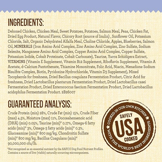 Merrick Lil’ Plates Premium Grain Free Dry Puppy Food for Small Dogs, Real Chicken and Sweet Potato Kibble - 12.0 lb. Bag