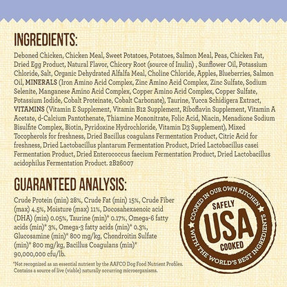 Merrick Lil’ Plates Premium Grain Free Dry Puppy Food for Small Dogs, Real Chicken and Sweet Potato Kibble - 12.0 lb. Bag