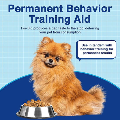 for Dogs and Cats | Stool Eating & Coprophagia Deterrent | Dog & Cat Food Powder Additive to Prevent Dogs from Eating Poop | Safe for Your Pets | Vet Recommended Formula for Anti-Coprophagia