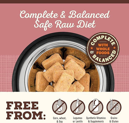 Primal Freeze Dried Dog Food Nuggets, Turkey & Sardine; Complete & Balanced Meal; Also Use as Topper or Treat; Premium, Healthy, Grain Free, High Protein Raw Dog Food, 14 oz