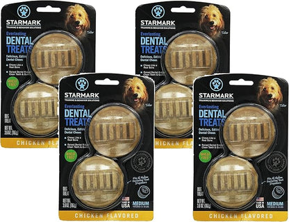 (4 Pack) Everlasting Treat Medium Chicken Made in The USA