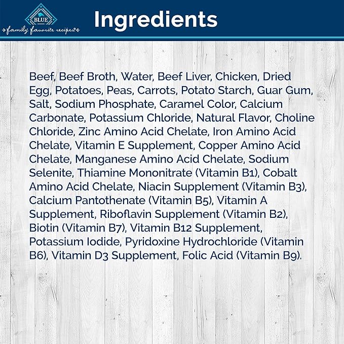 Blue Buffalo Family Favorites Natural Adult Wet Dog Food, Shepherd's Pie 12.5-oz can (Pack of 12)