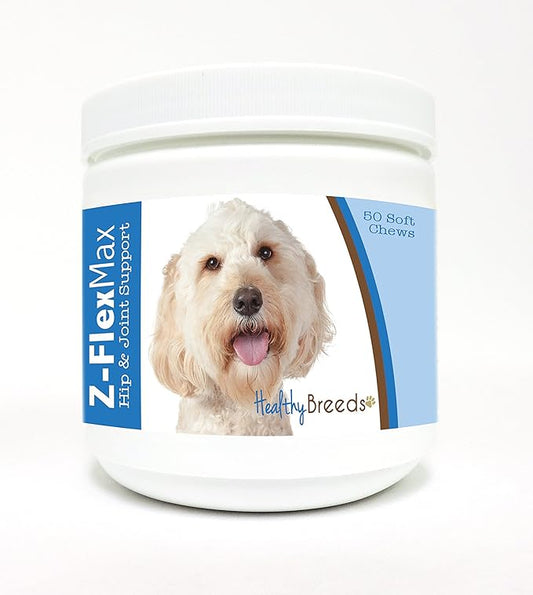 Healthy Breeds Labradoodle Z-Flex Max Hip and Joint Soft Chews 50 Count