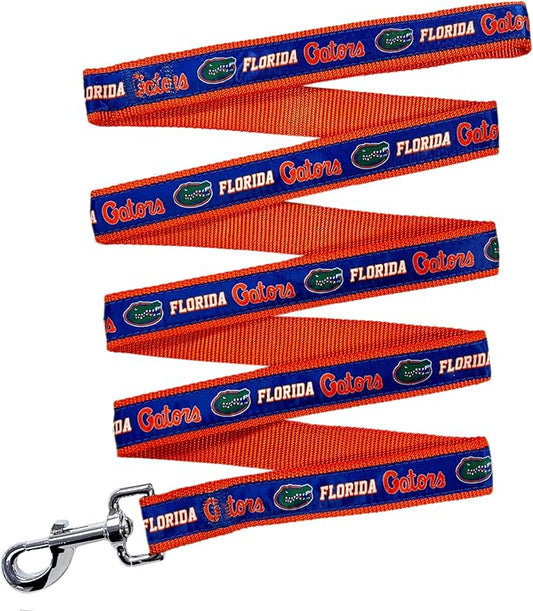 NCAA PET Leash, Small, Florida Gators, Dog Leash, Shiny & Colorful Leash for Dogs & Cats Licensed by The NCAA, New Version
