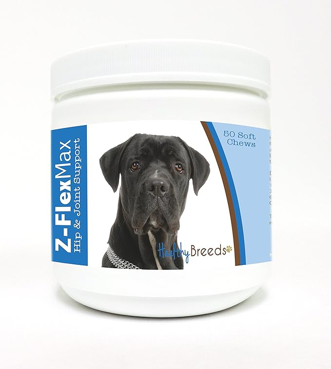 Healthy Breeds Cane Corso Z-Flex Max Hip and Joint Soft Chews 50 Count