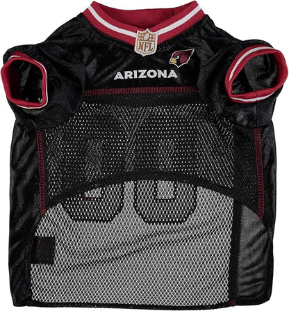 NFL Arizona Cardinals Dog Jersey, Size: X-Large. Best Football Jersey Costume for Dogs & Cats. Licensed Jersey Shirt