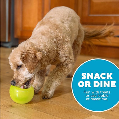 Outward Hound Lil' Snoop Interactive Treat Dispensing Dog Toy, Yellow, Small