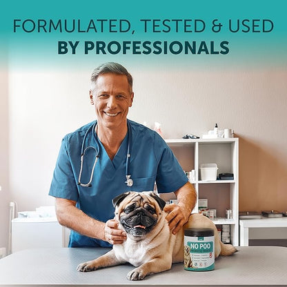No Poo Chews for Dogs - No Poop Eating for Dogs - Dog Probiotics and Digestive Enzymes - Dog Bad Breath Aid for All Breeds - Dog Digestive Support and Gut Health - 180 Soft Chewables